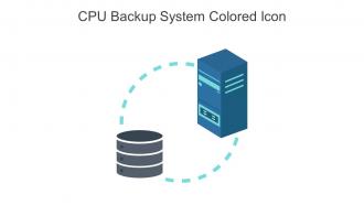 Cpu Backup System Colored Icon In Powerpoint Pptx Png And Editable Eps Format