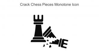 Crack Chess Pieces Monotone Icon In Powerpoint Pptx Png And Editable Eps Format