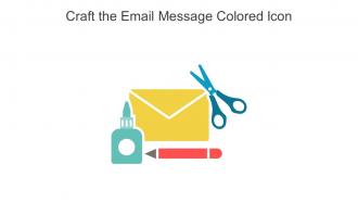 Craft The Email Message Colored Icon In Powerpoint Pptx Png And Editable Eps Format