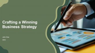 Crafting A Winning Business Strategy PPT Graphics AT
