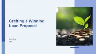 Crafting A Winning Loan Proposal For Business Growth PPT Template AT