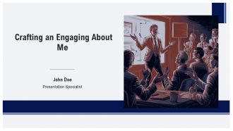 Crafting An Engaging About Me PPT Structure AT