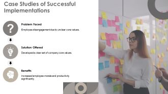 Crafting Effective Business Core Values PPT Information AT Multipurpose Adaptable