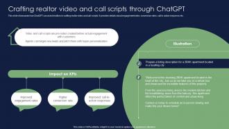 Crafting Realtor Video And Call Scripts Through Chatgpt Chatgpt For Real Estate Chatgpt SS V