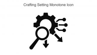 Crafting Setting Monotone Icon In Powerpoint Pptx Png And Editable Eps Format