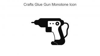 Crafts Glue Gun Monotone Icon In Powerpoint Pptx Png And Editable Eps Format