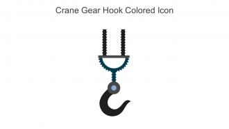Crane Gear Hook Colored Icon In Powerpoint Pptx Png And Editable Eps Format