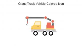 Crane Truck Vehicle Colored Icon In Powerpoint Pptx Png And Editable Eps Format