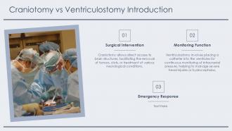 Craniotomy Vs Ventriculostomy Introduction PPT Presentation ACP