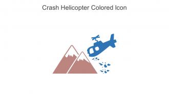 Crash Helicopter Colored Icon In Powerpoint Pptx Png And Editable Eps Format