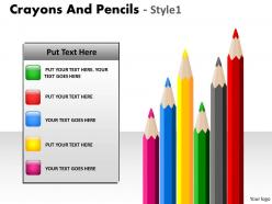 Crayons and pencils style 1 ppt 7