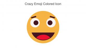 Crazy Emoji Colored Icon In Powerpoint Pptx Png And Editable Eps Format