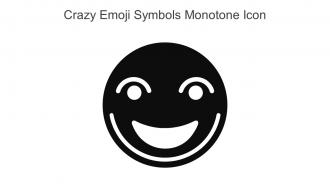 Crazy Emoji Symbols Monotone Icon In Powerpoint Pptx Png And Editable Eps Format
