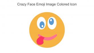 Crazy Face Emoji Image Colored Icon In Powerpoint Pptx Png And Editable Eps Format