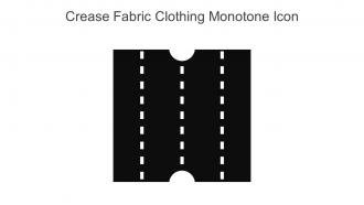 Crease Fabric Clothing Monotone Icon In Powerpoint Pptx Png And Editable Eps Format