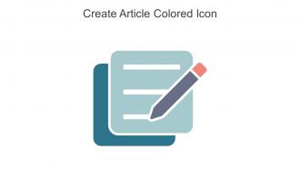 Create Article Colored Icon In Powerpoint Pptx Png And Editable Eps Format