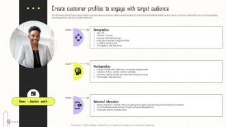 Create Customer Profiles To Engage With Target Implementing Integrated Marketing MKT SS