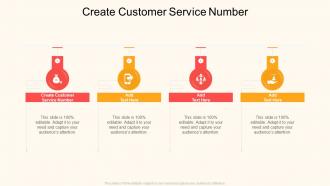 Create Customer Service Number In Powerpoint And Google Slides Cpb