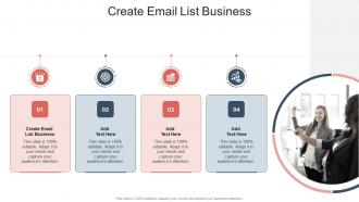 Create Email List Business In Powerpoint And Google Slides Cpb