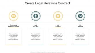 Create Legal Relations Contract In Powerpoint And Google Slides Cpb