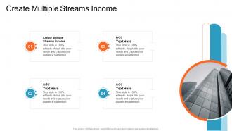Create Multiple Streams Income In Powerpoint And Google Slides Cpb