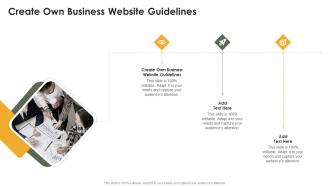 Create Own Business Website Guidelines In Powerpoint And Google Slides Cpb