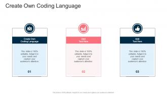 Create Own Coding Language In Powerpoint And Google Slides Cpb
