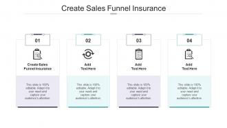 Create Sales Funnel Insurance In Powerpoint And Google Slides Cpb