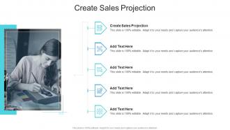Create Sales Projection In Powerpoint And Google Slides Cpb
