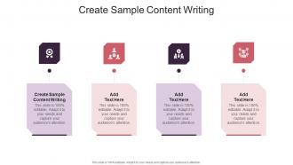Create Sample Content Writing In Powerpoint And Google Slides Cpb