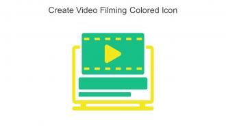 Create Video Filming Colored Icon In Powerpoint Pptx Png And Editable Eps Format