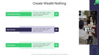 Create Wealth Nothing In Powerpoint And Google Slides Cpb