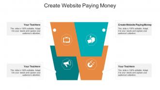 Create website paying money ppt powerpoint presentation ideas example cpb