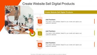 Create Website Sell Digital Products In Powerpoint And Google Slides Cpb