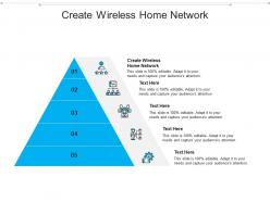 Create wireless home network ppt powerpoint presentation file graphics design cpb