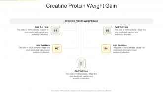 Creatine Protein Weight Gain In Powerpoint And Google Slides Cpb