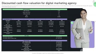 Creating A Business Plan For Your Digital Discounted Cash Flow Valuation For Digital BP SS