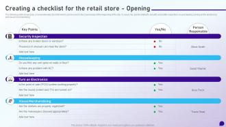Creating A Checklist For The Retail Store Opening Launching Retail Company