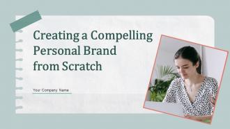 Creating A Compelling Personal Brand From Scratch Branding CD