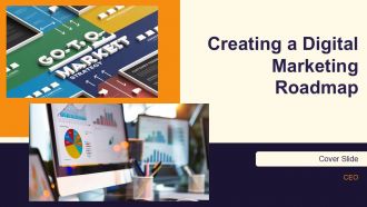 Creating A Digital Marketing Roadmap For Business Growth PPT Summary AT