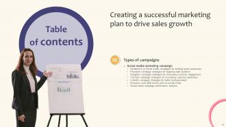 Creating A Successful Marketing Plan To Drive Sales Growth Strategy CD V Analytical Appealing