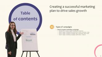 Creating A Successful Marketing Plan To Drive Sales Growth Strategy CD V Ideas Informative