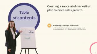 Creating A Successful Marketing Plan To Drive Sales Growth Strategy CD V Multipurpose Informative
