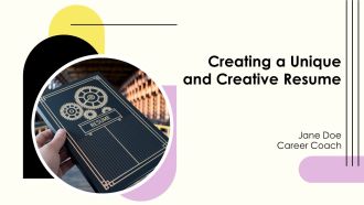 Creating A Unique And Creative Resume PPT Designs AT