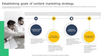 Creating A Winning Establishing Goals Of Content Marketing Strategy MKT SS V