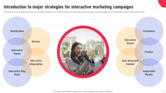 Creating An Interactive Marketing Strategy For A Brand Powerpoint Presentation Slides MKT CD V Content Ready Good
