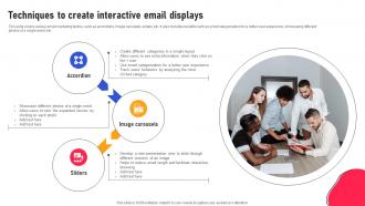 Creating An Interactive Marketing Techniques To Create Interactive Email Displays MKT SS V