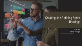 Creating And Refining Sprint Backlogs PPT PowerPoint AT