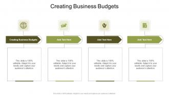 Creating Business Budgets In Powerpoint And Google Slides Cpb