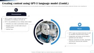 Creating Content Using GPT3 Language Model GPT3 Explained A Comprehensive Guide ChatGPT SS V Analytical Appealing